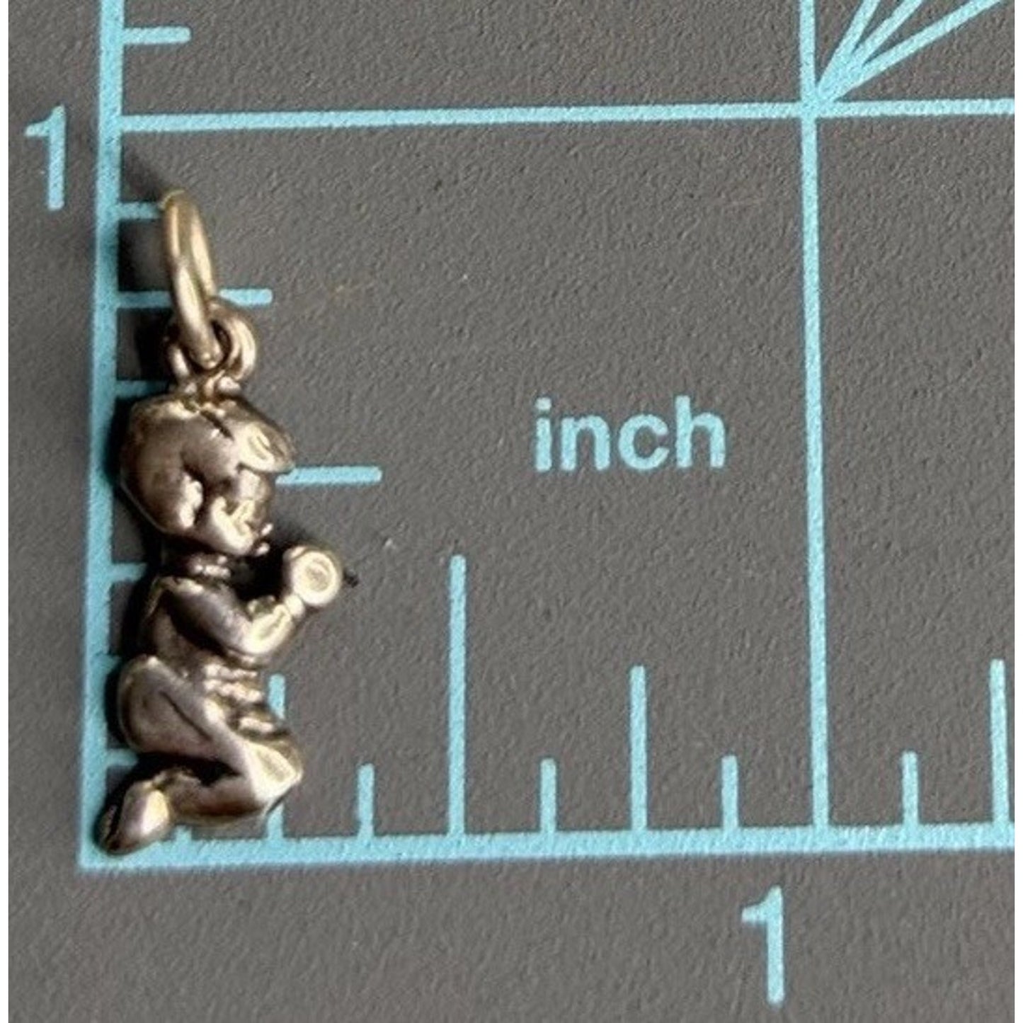 Vintage Sterling Silver 925 Little Boy Praying Charm