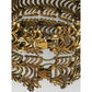 Monet Golden Weave Bracelet Gold Plated Filigree 1960s Vintage Jewelry Signed