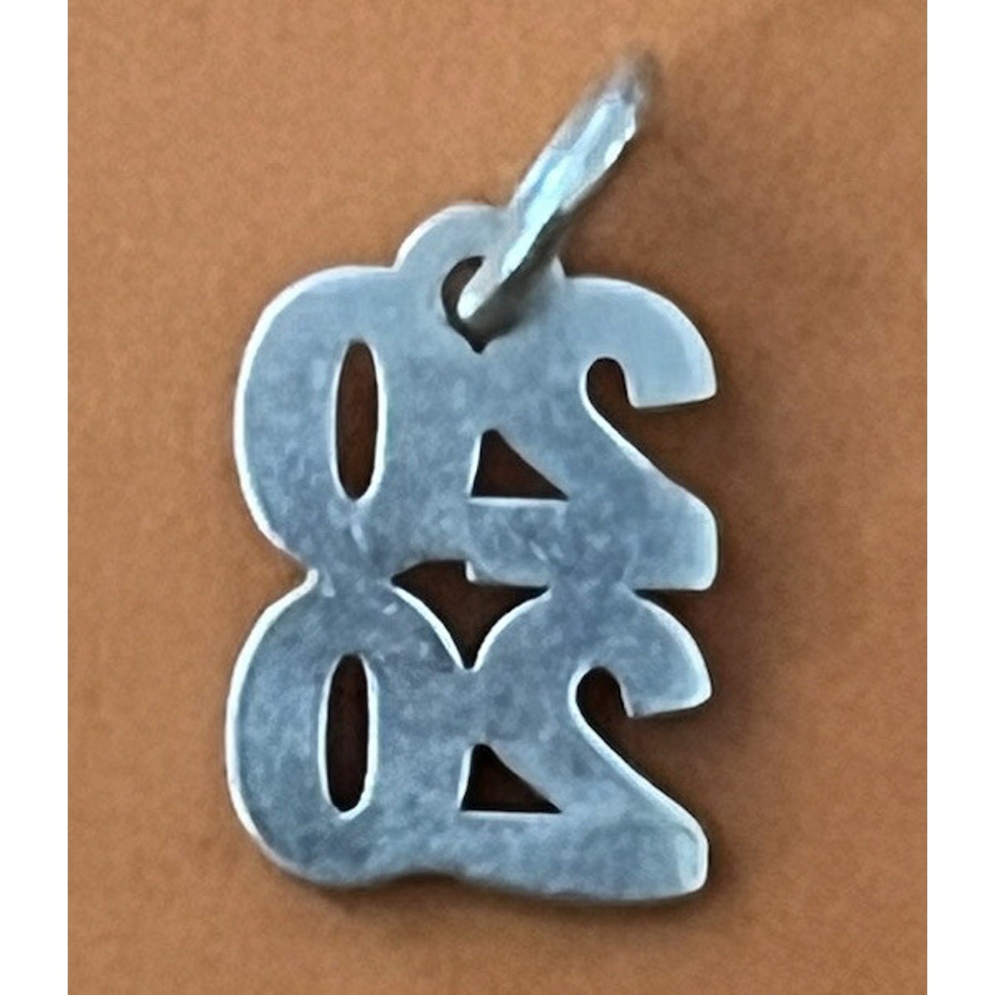 Pre owned James Avery Retired Sterling Silver 2020 Charm Came off Dangle Ring NOT STAMPED