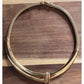 Vintage Monet Gold Tone Rare Mesh Collar Necklace Sculptural Statement Signed
