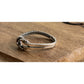 Sterling Silver Knot Ring Size 6.5 Rope Twist Infinity Love Knot Statement Ring