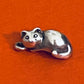 Preowned James Avery Retired Silver Sleeping Cat