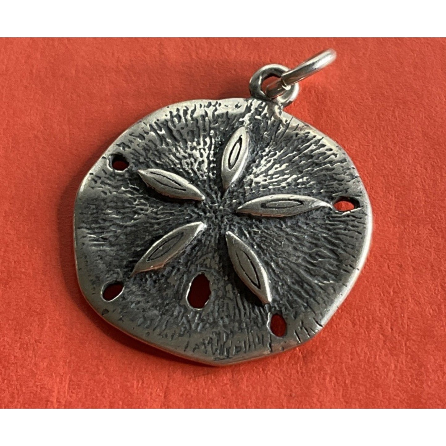 Vintage 925 Sterling Silver Sand Dollar Charm