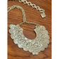NWOT Brighton CASABLANCA GARDEN Blue Silver Reversible Pendant Necklace MSRP $68