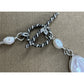Sterling Silver Freshwater Coin Pearl Bracelet Baroque Pearls Toggle 7.5