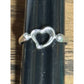 Tiffany & Co Elsa Peretti Sterling Silver 925 Open Heart Ring Size 5.5