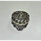 Vintage Sterling Silver Rope & Scroll Design Ring Size 9 – 16g Solid .925