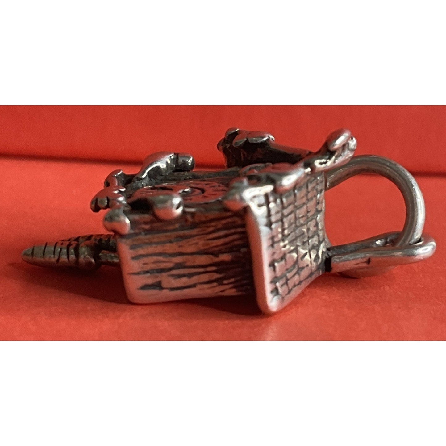 Vintage Sterling Silver Cuckoo Clock Charm