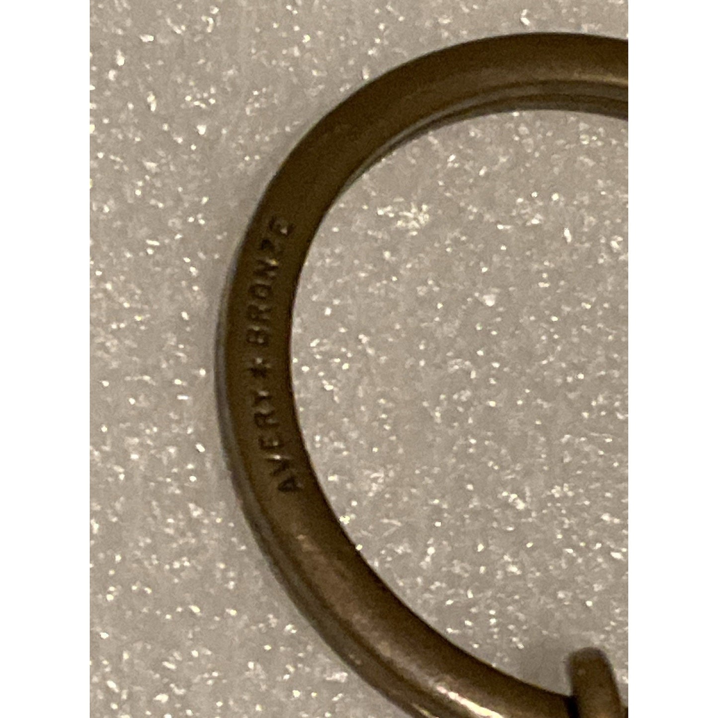 Pre Owned James Avery Retired Rare Texas A & M Bronze Sergeant Keychain TAMU Aggies