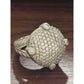 Judith Ripka Sterling Silver 925 Pave CZ Dome Statement Ring Size 5.5