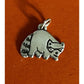James Avery Retired Sterling Silver Raccoon Charm Or Pendant Pre-Owned