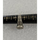 Pre owned James Avery Retired Sterling Silver African Beaded Swirl Ring Size 5.5