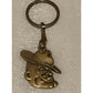 Pre Owned James Avery Retired Rare Texas A & M Bronze Sergeant Keychain TAMU Aggies