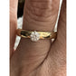 Pre owned James Avery 14k Gold Retired .25 Carat Diamond Solitaire Engagement Ring Sz 7.5