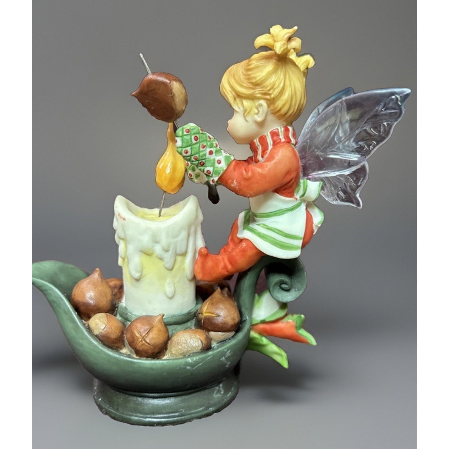 Enesco My Little Kitchen Fairies Chestnuts Fairie Figurine 2008 4010982