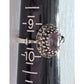 Vintage Sterling Silver Purple Amythest Art Deco Ring Size 9.5