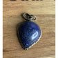 Sterling Silver Lapis Azuli Pendant ( Treardrop Cabochon)