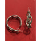 James Avery Retired Sterling Silver Beaded Connected Link Earrings Pre-Owned