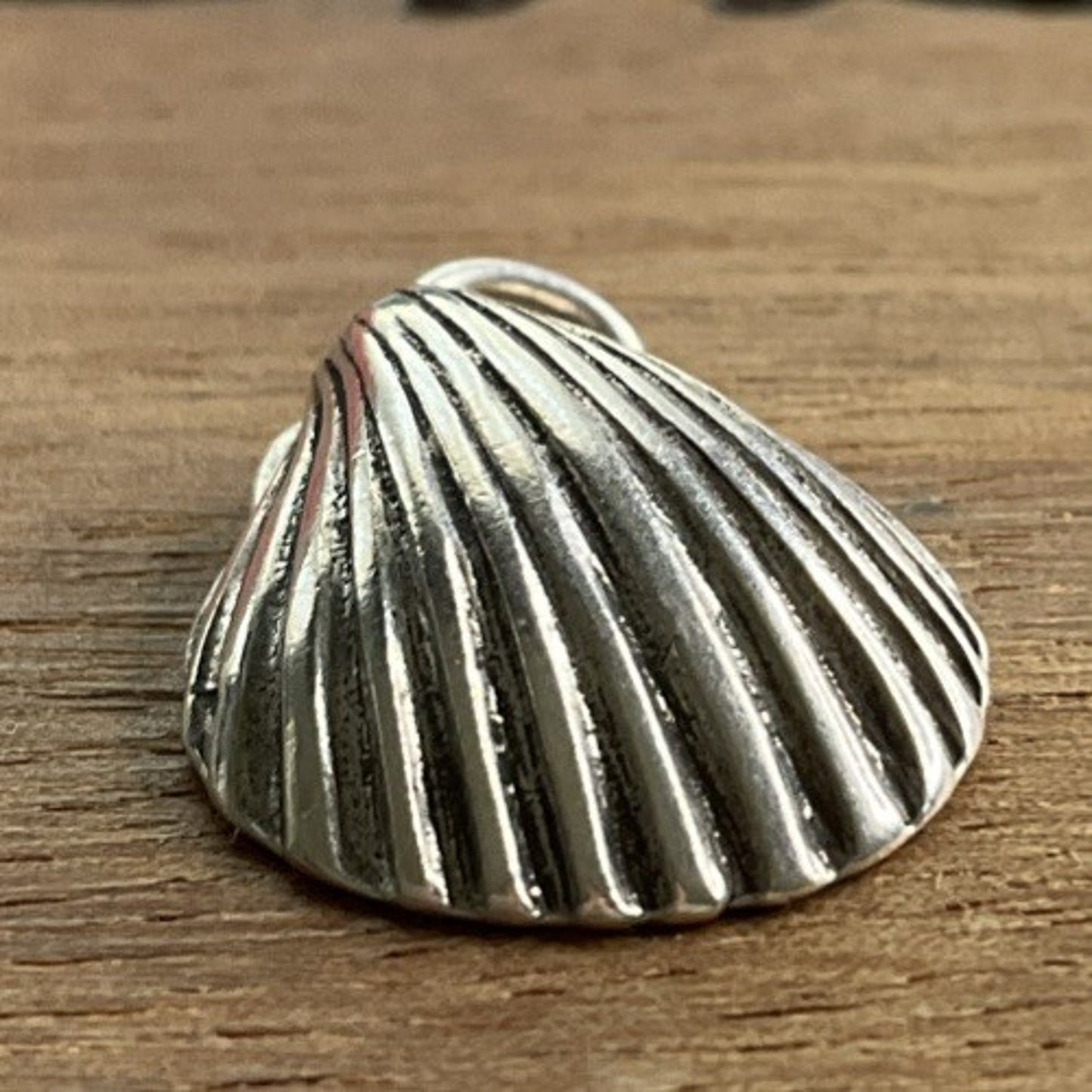 925 Sterling Silver Seashell Charm