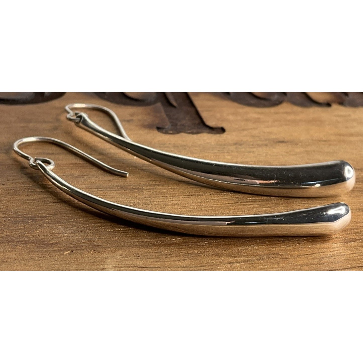 Vintage Robert Lee Morris RLM Studio Sterling Silver Dangle Drop Earrings 10g