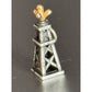 EUC James Avery Retired 14k Gold & Sterling Silver It’s A Gusher Oil Charm MINT