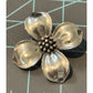 Retired James Avery Dogwood Pendant Flower Floral Sterling Silver