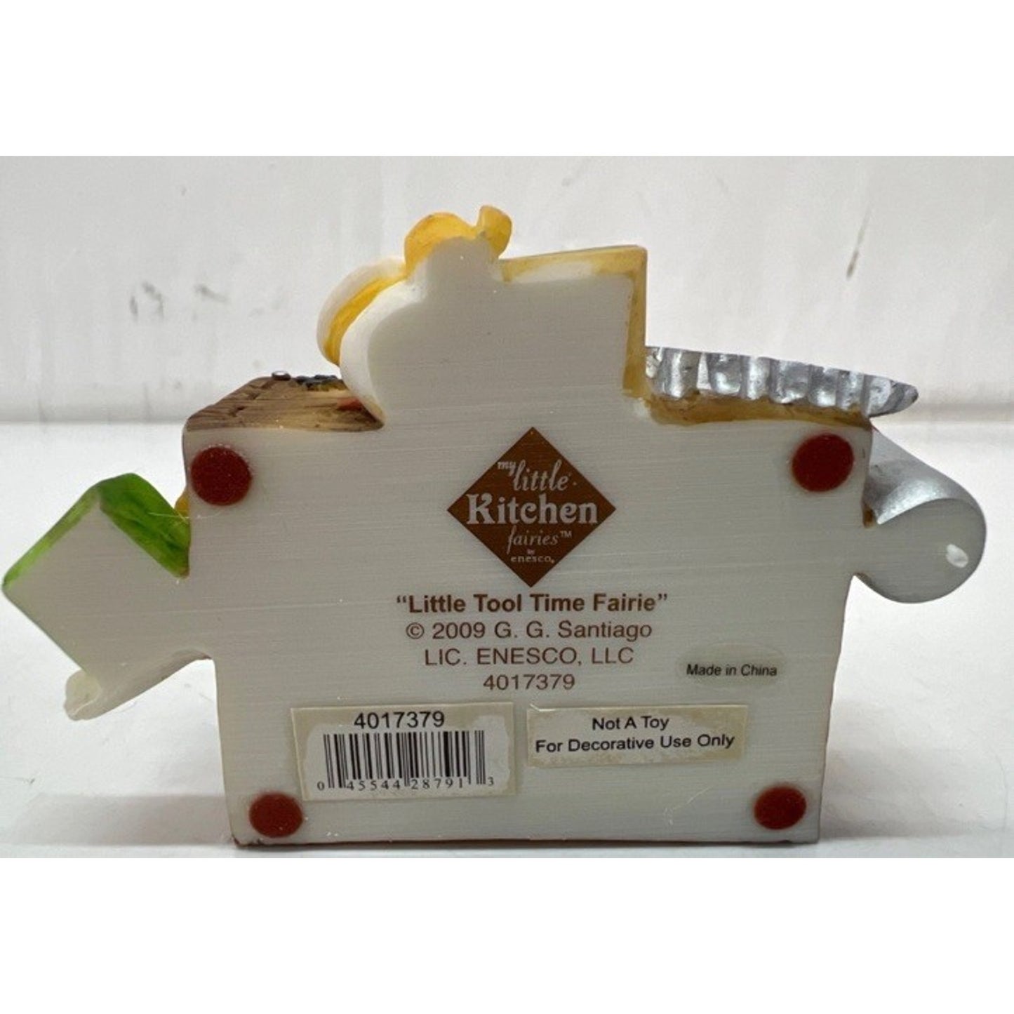 My Little Kitchen Fairies "Little Tool Time Fairie" Figurine IN BOX