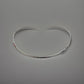 Pre Owned James Avery Vintage Sterling Silver Wire Collar Necklace 14.4 g