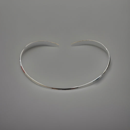 Pre Owned James Avery Vintage Sterling Silver Wire Collar Necklace 14.4 g