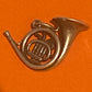 Preowned James Avery Retired Rare Silver French Horn Charm