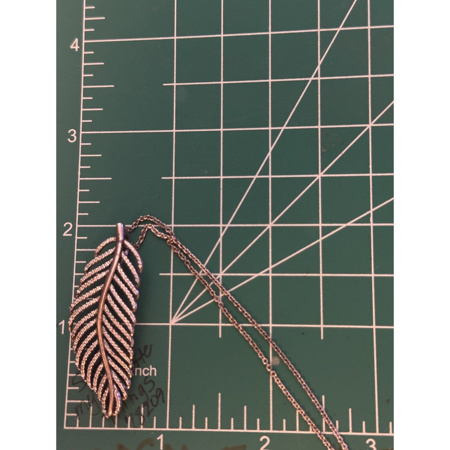 RETIRED Pandora Light As A Feather Sterling Silver Necklace 24” Adjustable Chain