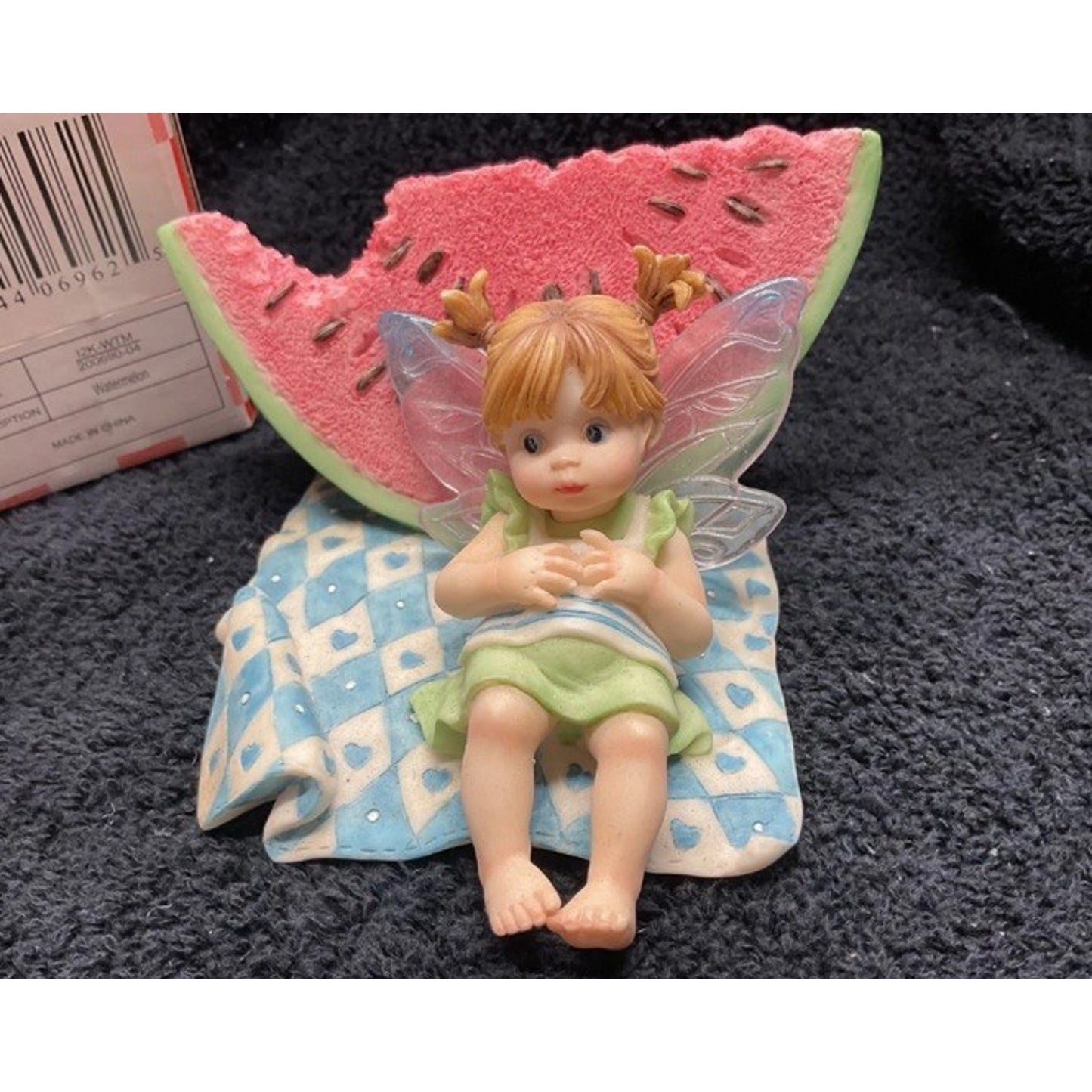 Enesco Little Kitchen Fairie Tummy Ache Fairie 4004988 2005 GG Santiago IN BOX