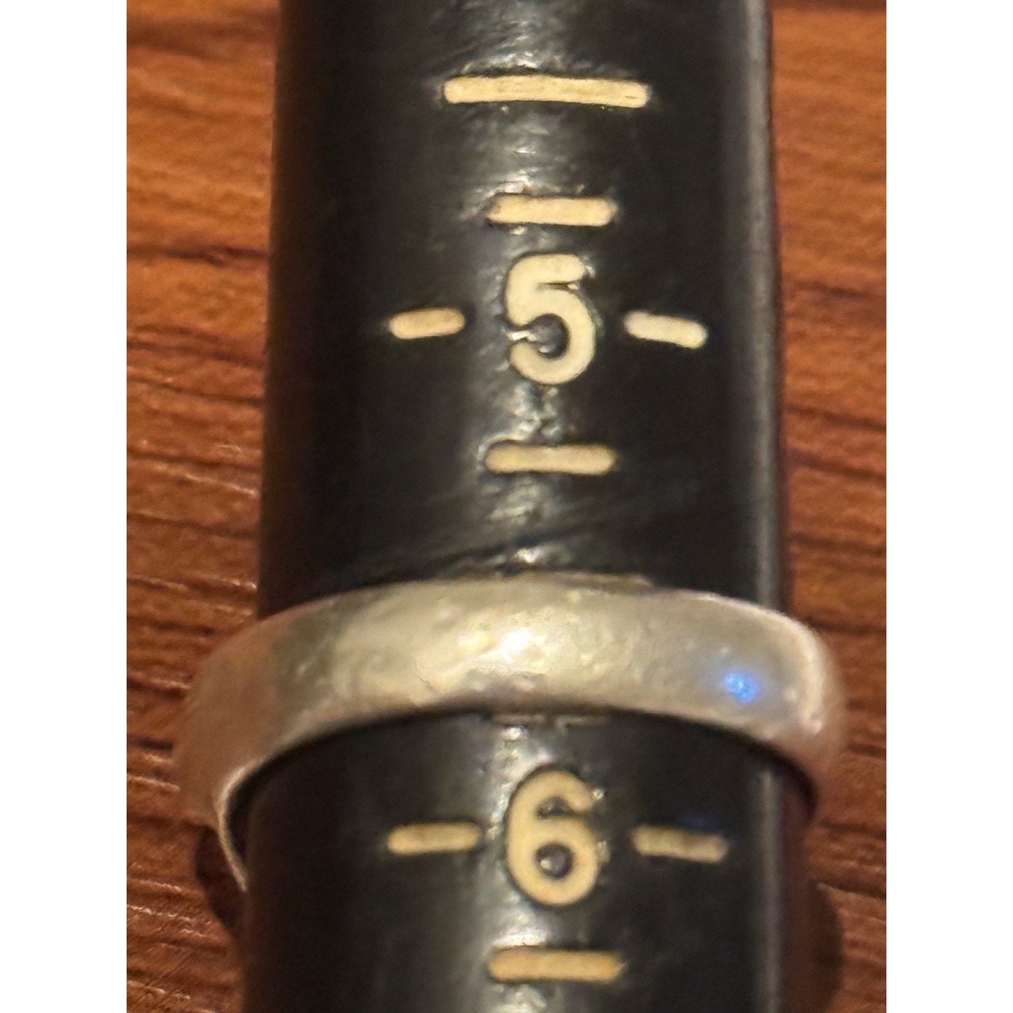 Tiffany & Co Elsa Peretti Open Heart Ring Sterling Silver Size 5.75 Spain 925