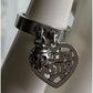 Retired James Avery Sterling Silver Double Dangle Ring Size 6 with 2 Charms