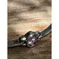 Vintage Pink Tourmaline Sterling Silver 5 Stone Link Bracelet 7.5” 90s - Y2K