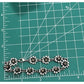 James Avery Retired 14k Gold And Sterling Silver April Flower Bracelet RARE HTF