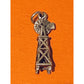James Avery Retired Hard to Find Silver 3D Windmill Charm Pre-Owned