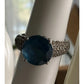 Sterling Silver Blue Stone Ring 925 Missing Stones Repair Craft Size 6.5
