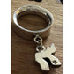 Roxanne Assoulin ROX Sterling Silver Chai Ring Hebrew חי Charm Ring Size 4.5