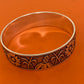 Preowned James Avery Retired Rare Silver WILDFLOWER SUNFLOWER Bangle Bracelet Sz M