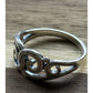 James Avery Retired Sterling Silver Swirl Gentle Waves Ring Size 9