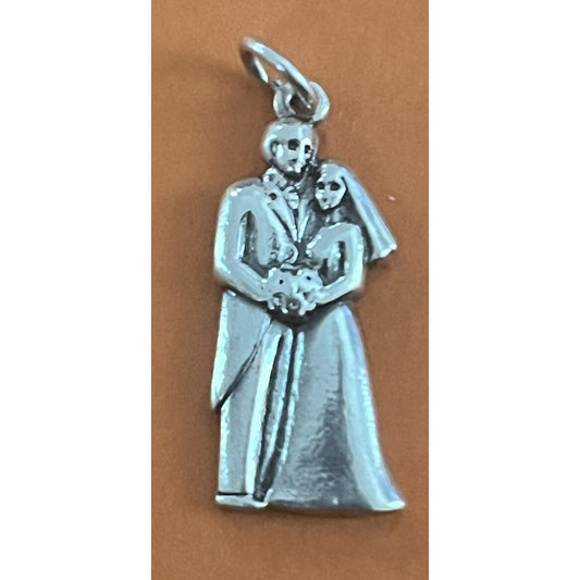 James Avery Retired Sterling Silver Married Couple Charm