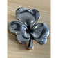 Pre owned James Avery Retired Sterling Silver Shamrock Clover Pendant