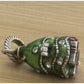 Brand New Brighton Enameled Merry Christmas Tree Opens Up Santa Charm Or Pendant