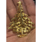 Vintage WEISS Aurora Borealis Christmas Tree Brooch "White Christmas" Brooch