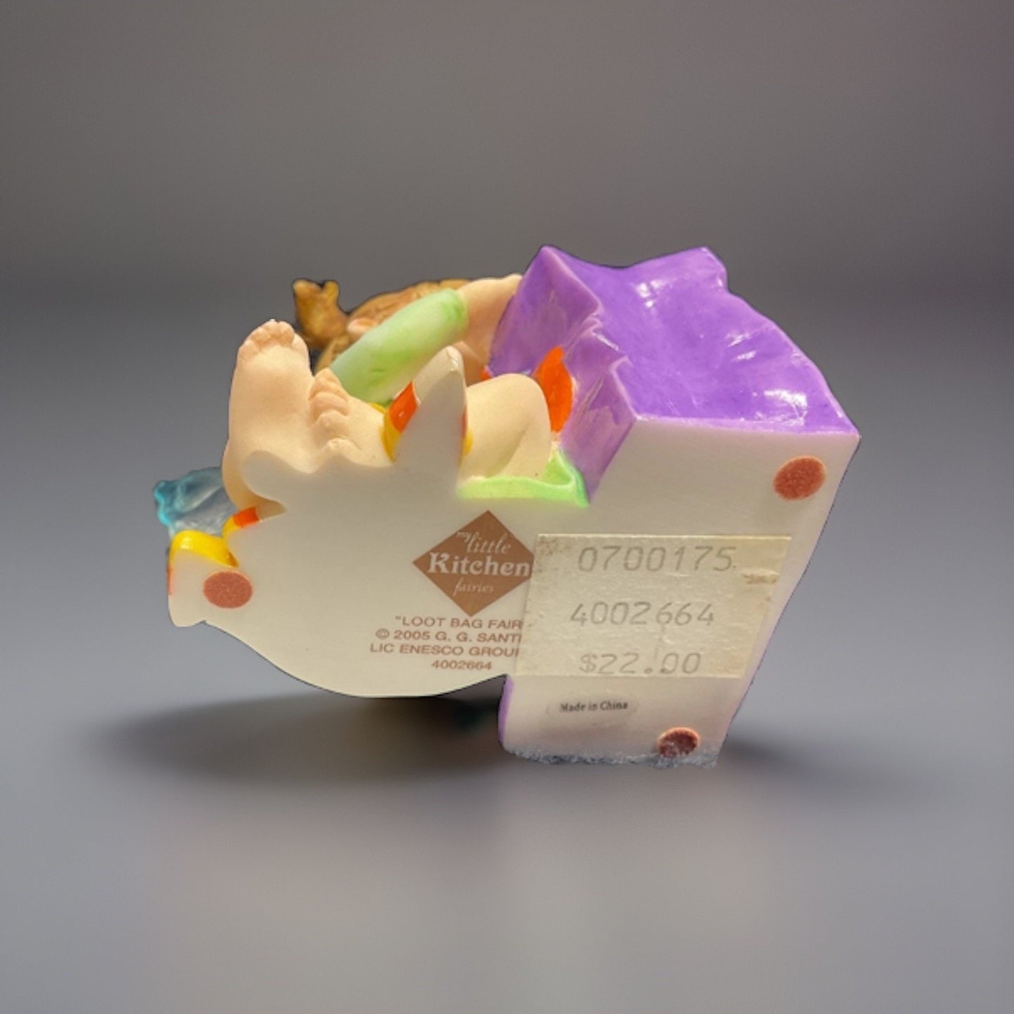 Enesco Little Kitchen Fairies “Loot Bag Fairie” 4002664 2005 GG Santiago