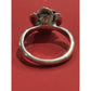James Avery Retired Sterling Silver Rose Blossom Ring Size 9 Pre-Owned