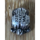 Vintage MA Michael Anthony 925 Italy Sterling Silver Owl Bead Charm
