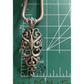 Vintage Carolyn Pollack 925 Sterling Silver Filigree Scroll Pendant Necklace