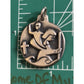 Pre owned James Avery RETIRED LARGEST Size St. Christopher Pendant Medallion 21 Grams 1.5”